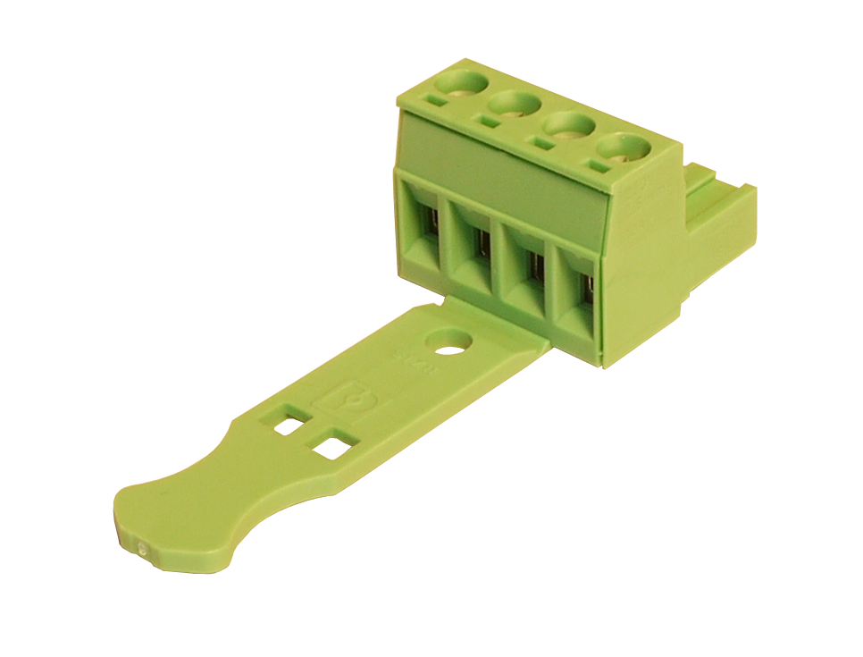 Euroblock 4pol. SchraubKontakt, male, 2,5 mm² MTI prof. AV