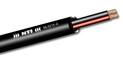 MTI Prof. Speakercable, 2x 1,5 mm² O.F.C., schwarz