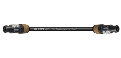MTI Speakercable, 2x2,5mm², Speakon 4p.
