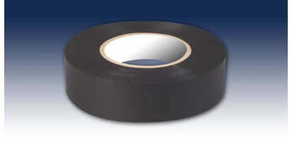 PVC-Zumpelband, schwarz -19 mm x 20 m