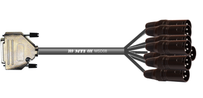 MTI Digital-Loom, D-Sub-male 25p./XLR-male, APO