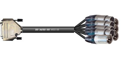 MTI Digital-Loom D-Sub-male 25p./XLR-fem./male 3p. YAMAHA