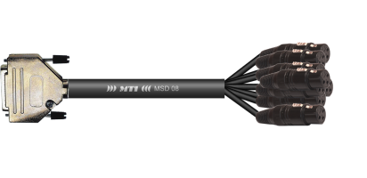 MTI Digital-Loom, D-Sub-male 25p./XLR-fem./male, YAM