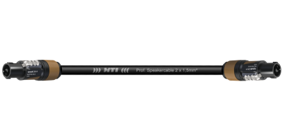 MTI Speakercable, 2x1,5mm², Speakon