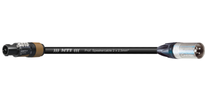 MTI Prof. SpeakerCable, 2x 2,5 mm², Neutrik Speakon/XLR-male