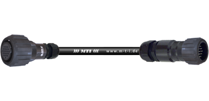 Multicore-Kabel TL25 fem. m.Ü./male m.Ü., 8-Ch.