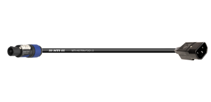 Zuleitung, Kaltger.-Stecker St./Powercon bl., 3x 1,5mm²