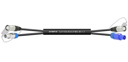 MTI CAT7 2x Ethercon/PowerCon True-1 fem./male 3x 1,5 mm², 7,0 m