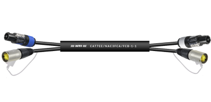MTI CAT7 AWG26/7, 2x Ethercon/PowerCon fem./male 3x 1,5 mm², 16,0 m