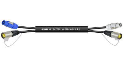 MTI CAT7 AWG26/7, 2x Ethercon/PowerCon fem./male 3x 1,5 mm², 7,0 m