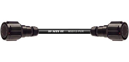 Multicore-Kabel 2x TL37 fem. mit Ü., 12 Ch., AES, 75,0 m