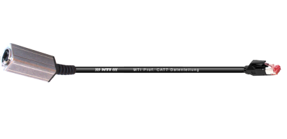 MTI ETHERNET-ADAPTER-CAT7-AWG26/7 - RJ45-fem./male, 0,2 m