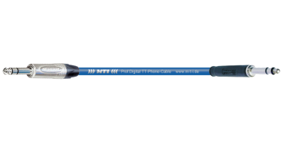 MTI Digital TT-Phone-Cable, blau, auf 6,3 Klinke 3p., 3,0 m