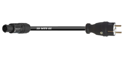 MTI-TITANEX Lastverlängerung, Schuko St. Gummi/PowerCon True1, 3x 2,5mm²