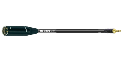 MTI Digital Audio-Adapter, Mini-XLR-male 3p./Mini-Kl. 3p., 0,2 m