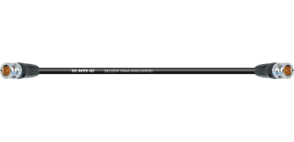 MTI Video-Cable, Belden 1694a (AWG18/RG6) 2x Neutrik BNC 75 Ohm, sw.