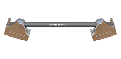MTI First Class Analog-Loom, 2x Winkel-D-Sub-male 25p. 8Ch., 0,5 m