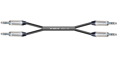 MTI Analog-Loom, Neutrik Klinke/ Klinke 2p., 2Ch., 5,0 m