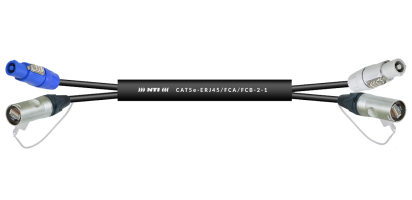 MTI CAT.5e 2x RJ45/2x Ethercon/Powercon FCA/FCB, 3x 2,5 mm²