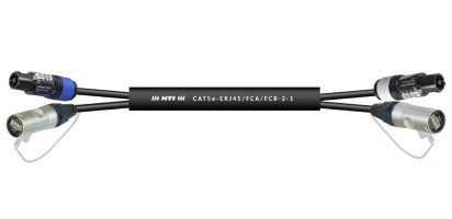 MTI CAT.5e 2x RJ45/2x Ethercon/Powercon FCA/FCB, 3x 2,5 mm²