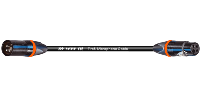 MTI Digital Micro-Cable, Neutrik XLR-fem./male 3p.sw., XXR-9, 1,0 m