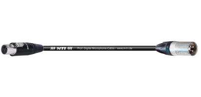 MTI Digital Micro-Cable, Mini-XLR-fem./XLR-male 3p., 0,5 m