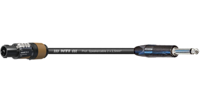 MTI Speakercable, 2x 2,5 mm², Speakon/Klinke sw., 1,5 m