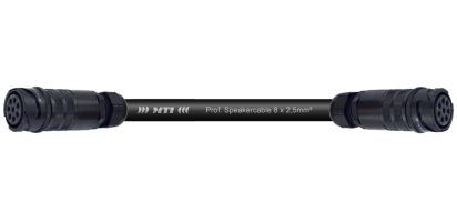 MTI Speaker-Adapter, 8x 2,5 mm² Rigging, PACOM 8p. fem./fem. o. Ü., 0,3 m