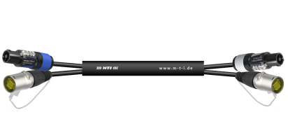 MTI Prof. Kombi-Core, 1x CAT7-1x Strom 3x 1,5 mm², 1,5 m 