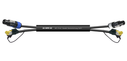 MTI Prof. Kombi-Core, 1x CAT7-RJ45 /1x Strom 3x 1,5 mm², 2,0 m 