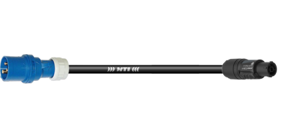 Lastverlängerung, CEE-3p. St./PowerCon True1, 250 V/16 A, 3x 2,5 mm², halogenfrei, 15,0 m