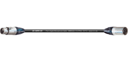 MTI Digital Audio-Adapter, XLR-fem./male 5p., 0,2 m