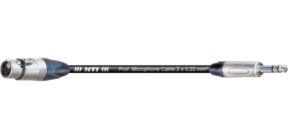 MTI Digital Audio-Adapter, Neutrik XLR-fem./Klinke 3p.