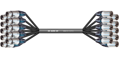 MTI Analog-Loom, XLR fem./male 3p., 10 Ch.