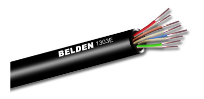 Belden Prof. CAT6A, Datenleitung AWG24/7), schwarz