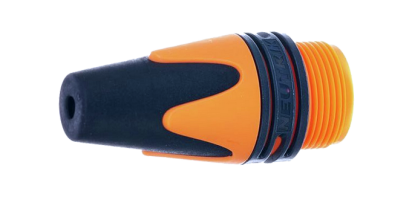 Neutrik XLR-Tülle, Kabelstecker NC-XX, orange