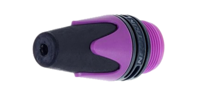 Neutrik XLR-Tülle, Kabelstecker NC-XX, violett
