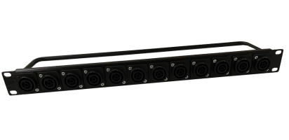 MTI 19-1HE-Panel, 12x True1 Einbbu. fem., 3x1,5mm², 2,0 m