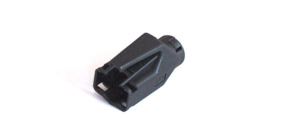 MTI-RJ45-Staubschutztülle für Hirose RJ45, schwarz