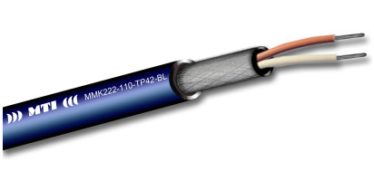 MTI Prof. Digital Micro-Cable, 1x2x0,22 mm², 110 Ohm, blau - 100m Trommel