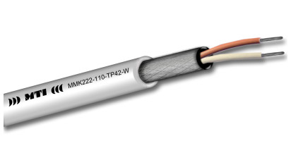 MTI Prof. Digital Micro-Cable, 1x2x0,22mm², 110 Ohm, weiß, 100m Trommel