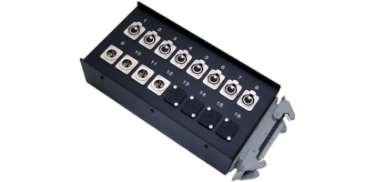 Stagebox  8x XLR-fem./4x XLR-male, HAN40 male