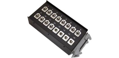 Stagebox 12x XLR-fem./4x XLR-male, HAN64 male