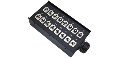 Stagebox 12x XLR-fem./4x XLR-male, TL54 male