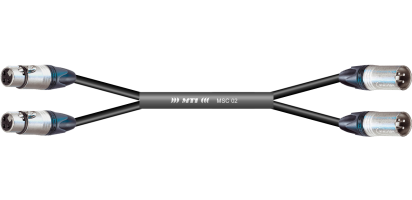 MTI Analog-Loom, XLR-fem./male 3p., 2Ch.