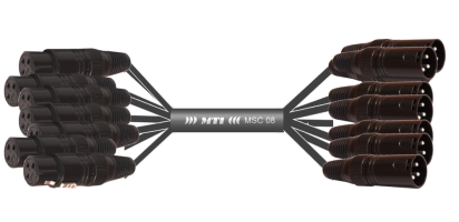 MTI Analog-Loom, XLR-fem./male 3p., 8Ch.
