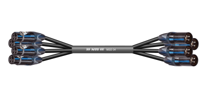 MTI First Class Digital-Loom, XLR-fem./male 3p., 4 Ch., sw