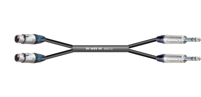 MTI First Class Digital-Loom, XLR-fem./Klinke 3p., 2 Ch.