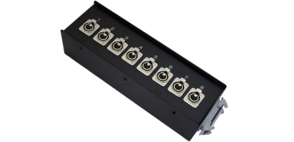 Stagebox 8x XLR-fem., HAN24 female