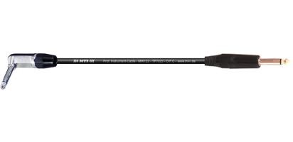 MTI Instr.-Cable TP7022, W.-Klinke/Klinke 2pol., schwarz